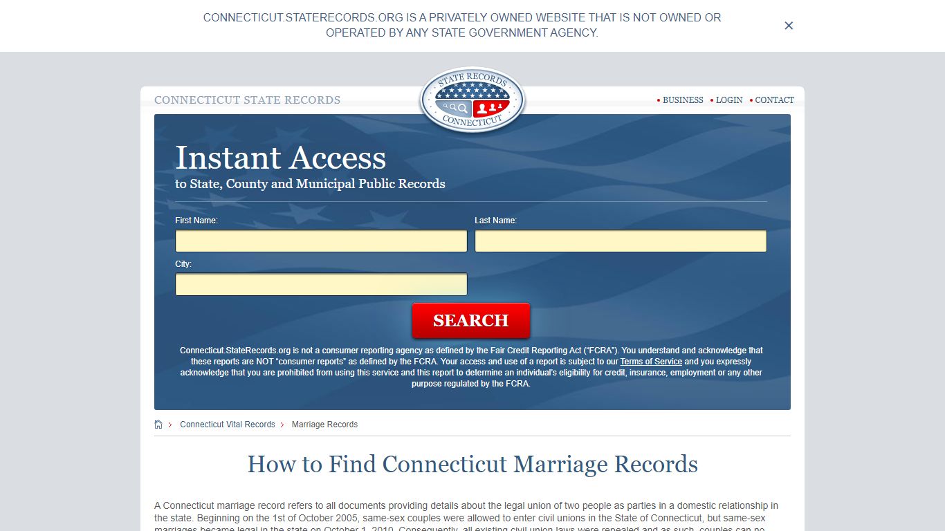 How to Find Connecticut Marriage Records